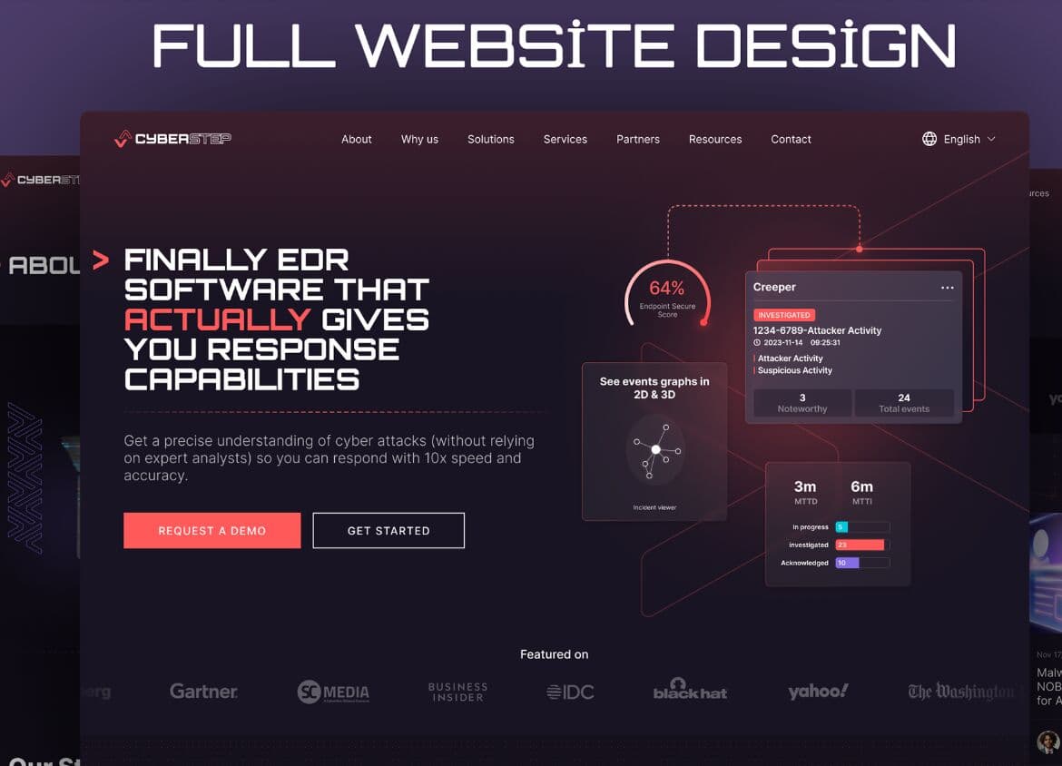 Cyber Security Web Design